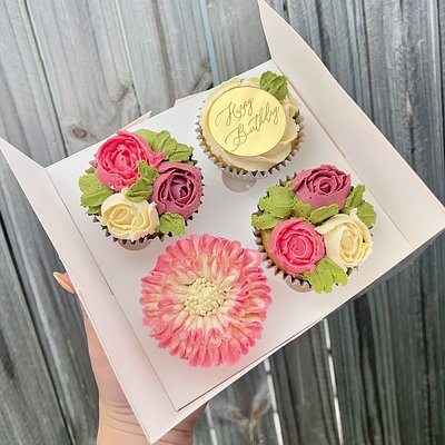 4 Pack Cupcakes