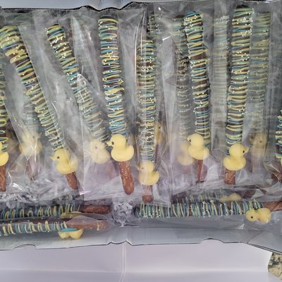 Duck Theme Pretzels
