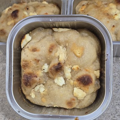 Goat Cheese & Honey Mini Sourdough Focaccia 