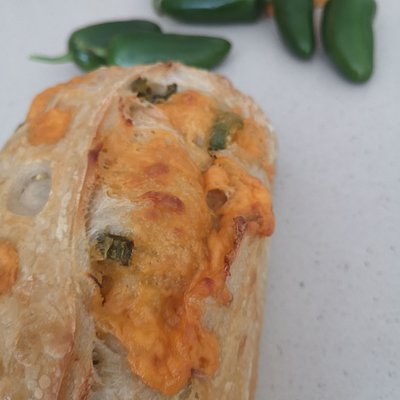 Cheddar Jalapeno Sourdough 