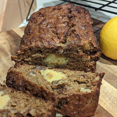 Banana Bread With Yema Filling