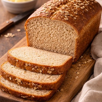 Whole Wheat Sandwich Bread
