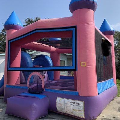 Combo Bounce House W/waterslide
