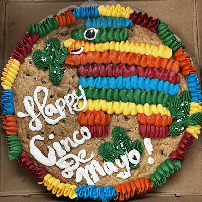 Circle Cookie Cake