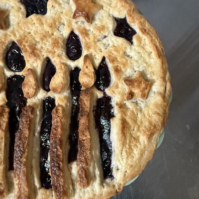 blueberry pie