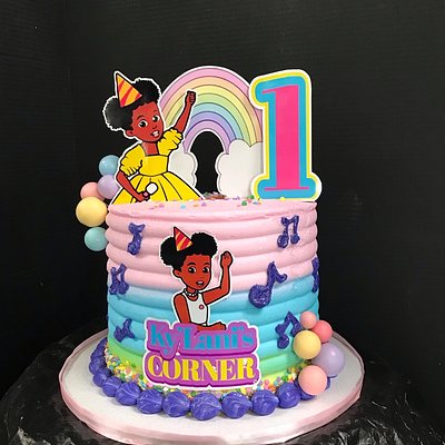  8” Freestyle Themed Cake  