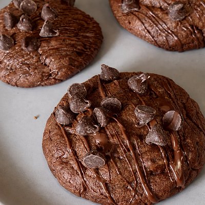 Triple Chocolate Brownie Cookie