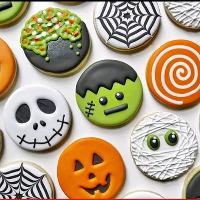 Simple Halloween COOKIES