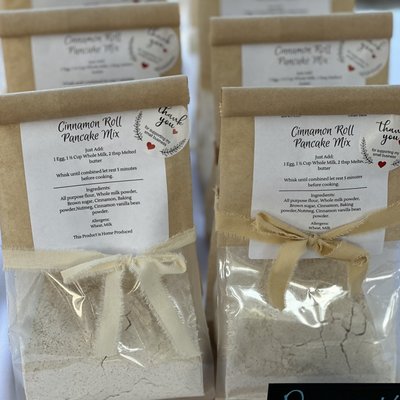 Cinnamon Roll Dry Pancake Mix 