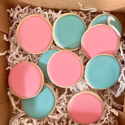 Plain Frosted Cookies