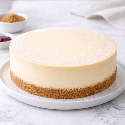 9” Plain Cheesecake