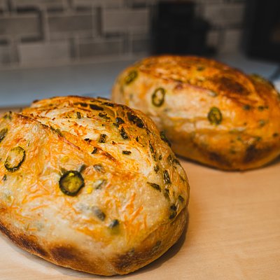 Jalapeño Cheddar Sourdough