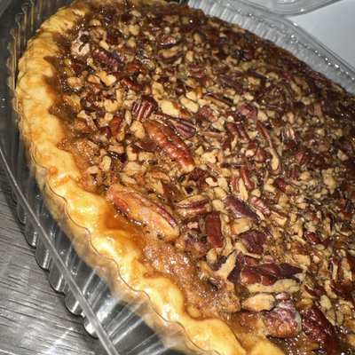 Deep Dish Pecan Sweet Potato Pie