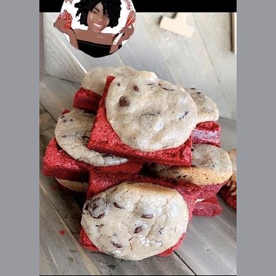 Red Velvet Brookies(6count)