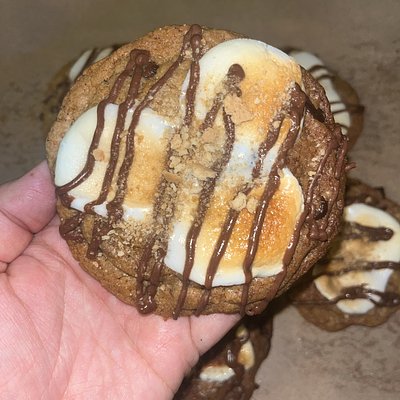 S’mores Crumble Cookies 