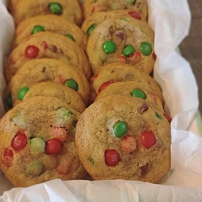 Chocolate Chip M& M Cookies 
