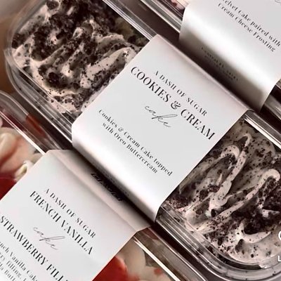 Wedding Cake Taste Boxes 