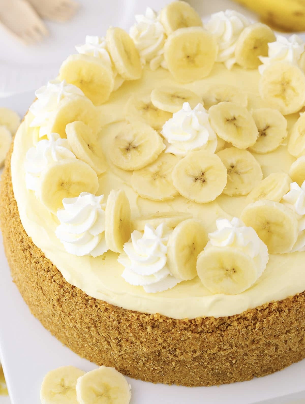 Banana Cream Cheesecake
