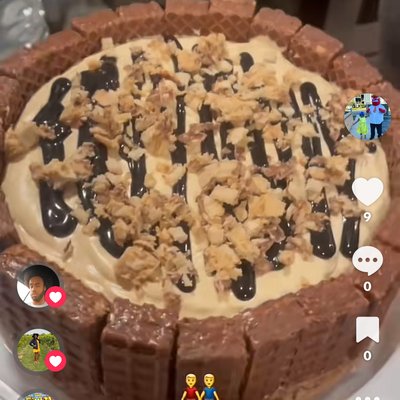 Nutty Buddy Cheesecake 
