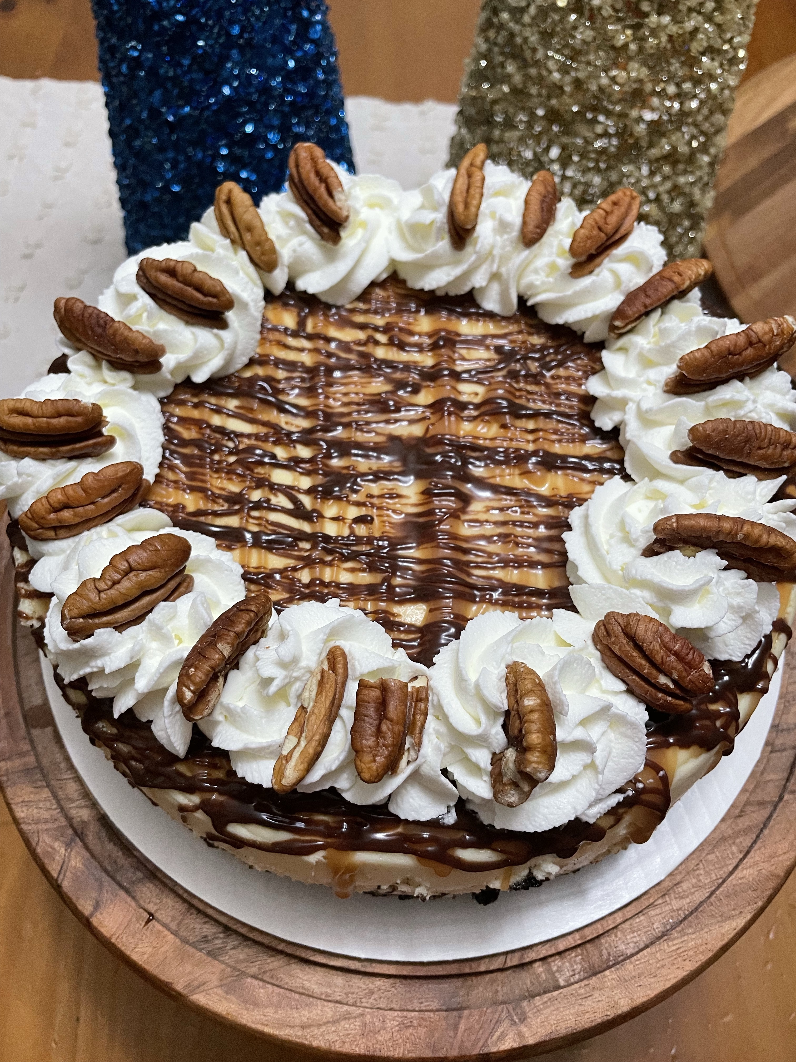 9” Turtle NY Cheesecake 