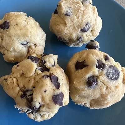 Frozen Sourdough Chocolate Chip Cookie Dough - Dozen (12)