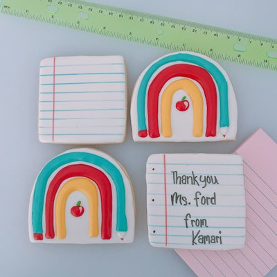 Teacher Appreciation 2 Cookie Set