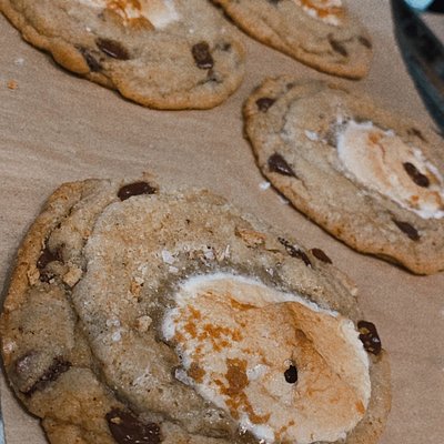 Campfire Crumble Sourdough Cookie - Single Cookie