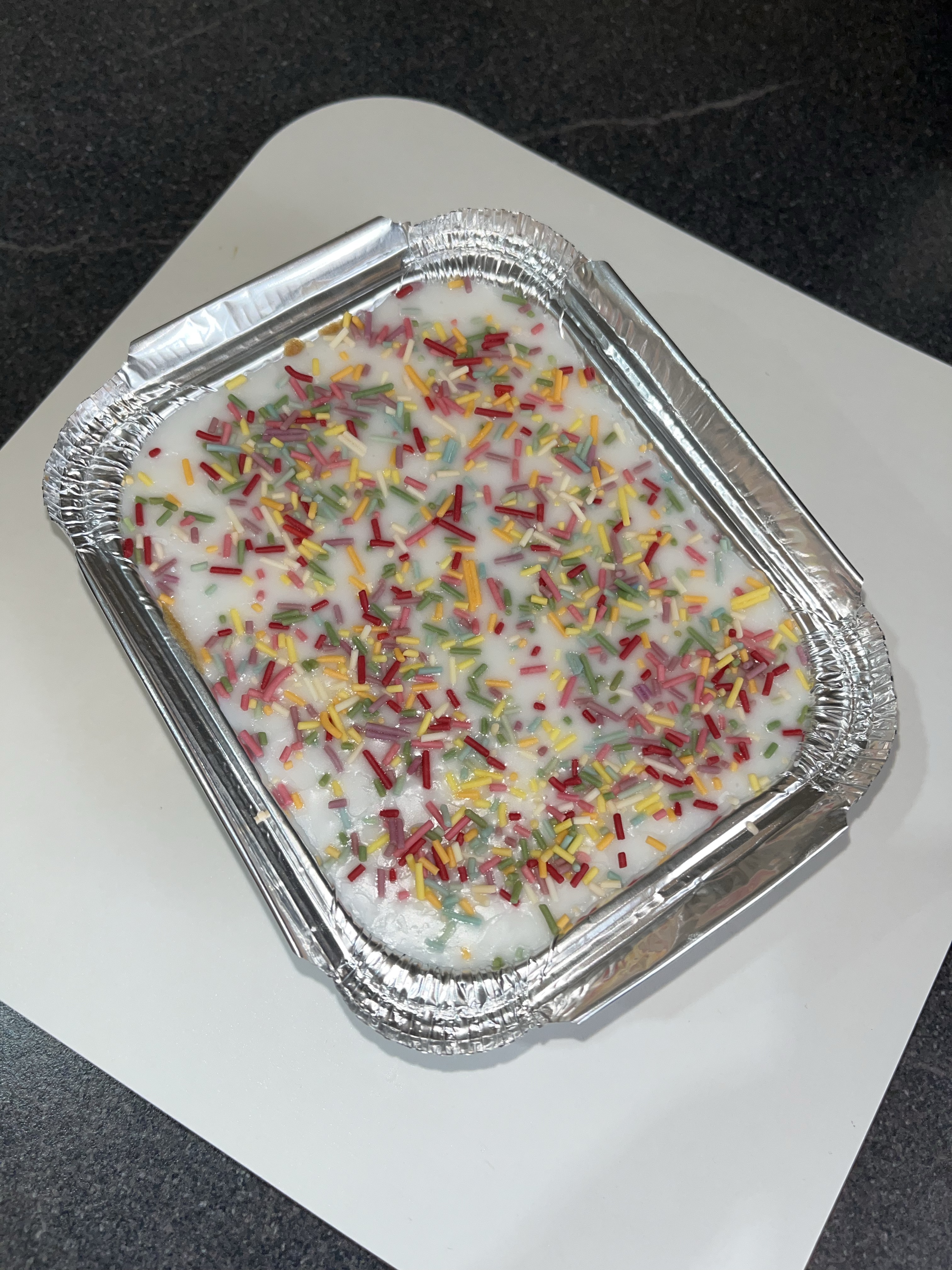 Individual School Cake