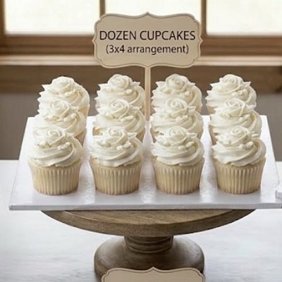 Dozen Custom Cupcakes
