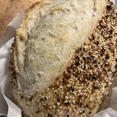 Everything But The Bagel Sourdough Loaf