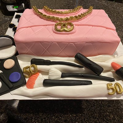 Chanel Bag Theme Cake