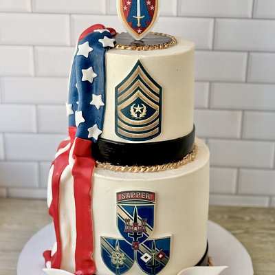 Tiered Cake 5in & 7in 