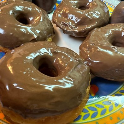 Chocolate Covered Donuts (12)