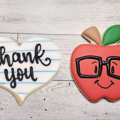 Teacher Appreciation Option 1: Thank You/ Apple