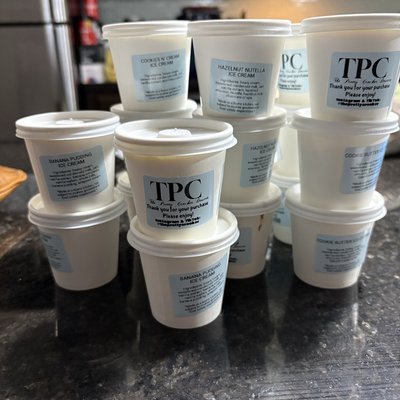 Mini Ice Cream Cups ( 4oz/ 12 Count) 