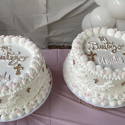 10” 45 Servings Buttercream Cake 