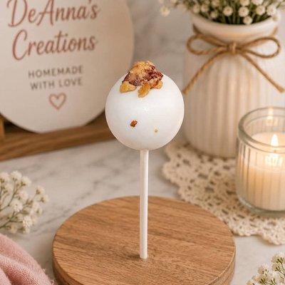 Chocolate Chip Cookie Cake Cakepop