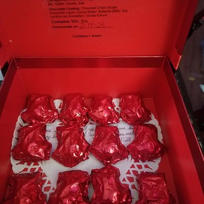 Chocolate Candies With Filling