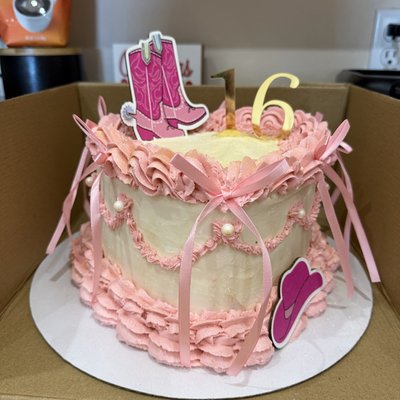 9inch Heart Cake