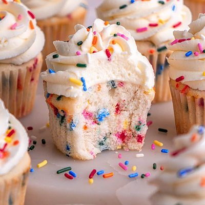 funfetti cupcake