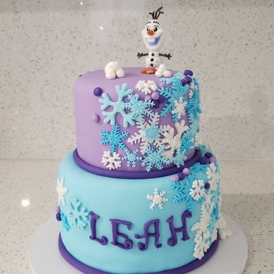 Custom Two-Tiered Cakes