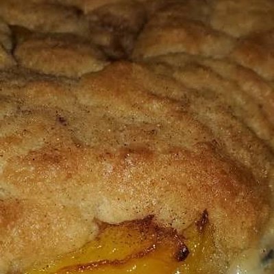 Peach Cobbler Pans