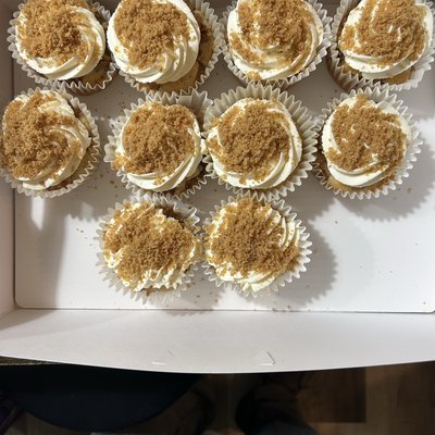 Flavor Of Month Biscoff Bundt Cake with Biscoff Buttercream 