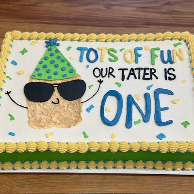 12” x 18”Sheet Cake