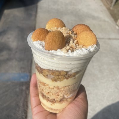 Banana Pudding Cookie Cup