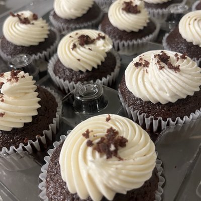 Chocolate or Vanilla or Red Velvet Cupcakes, 1dz