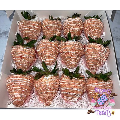 Full Topping Strawberries Dozen