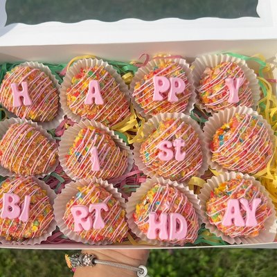 Dozen Cereal Theme Strawberries 