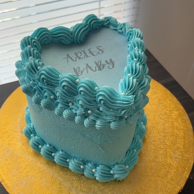 6 Inch Heart Cakes