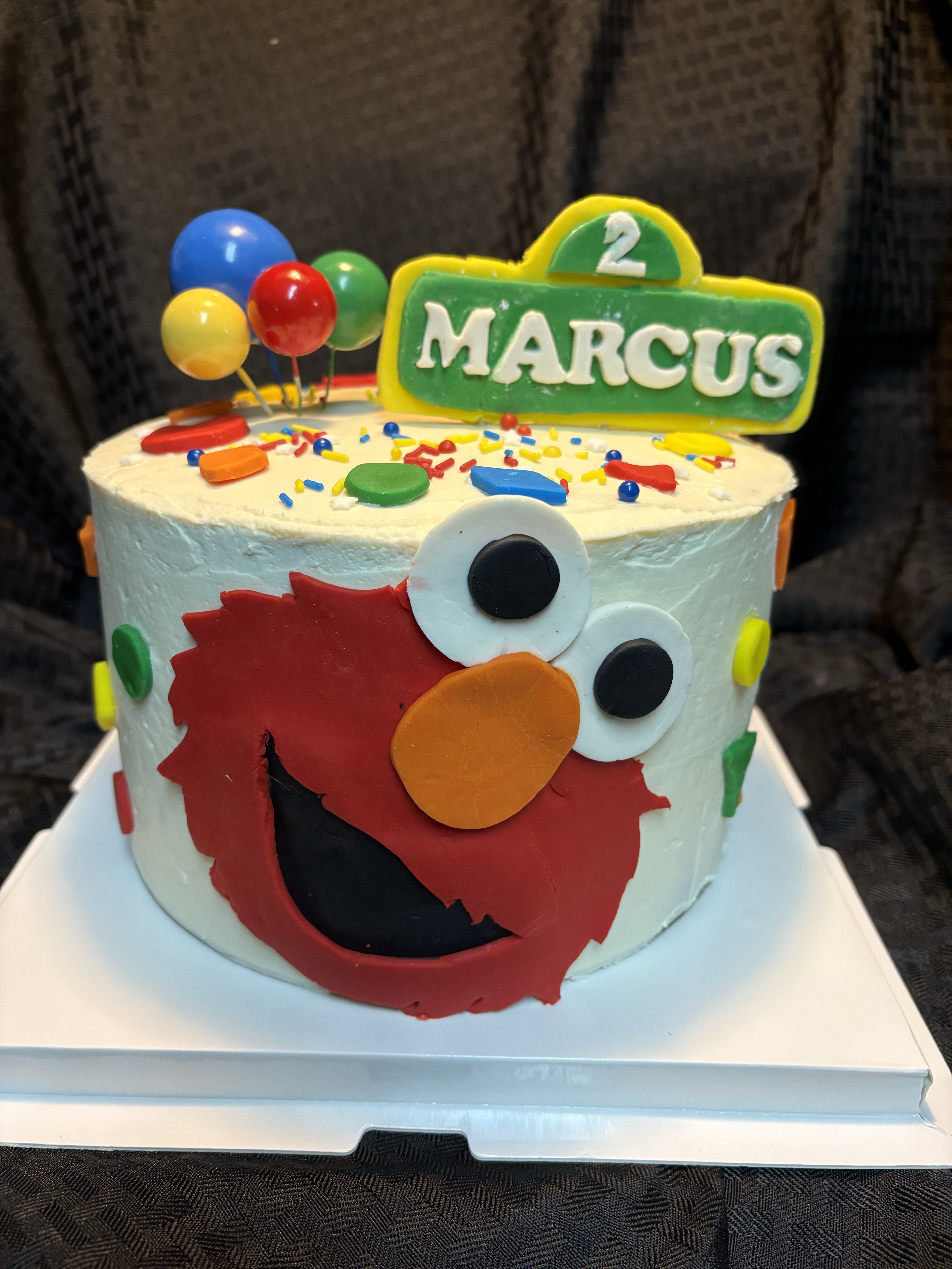 Elmo Cake
